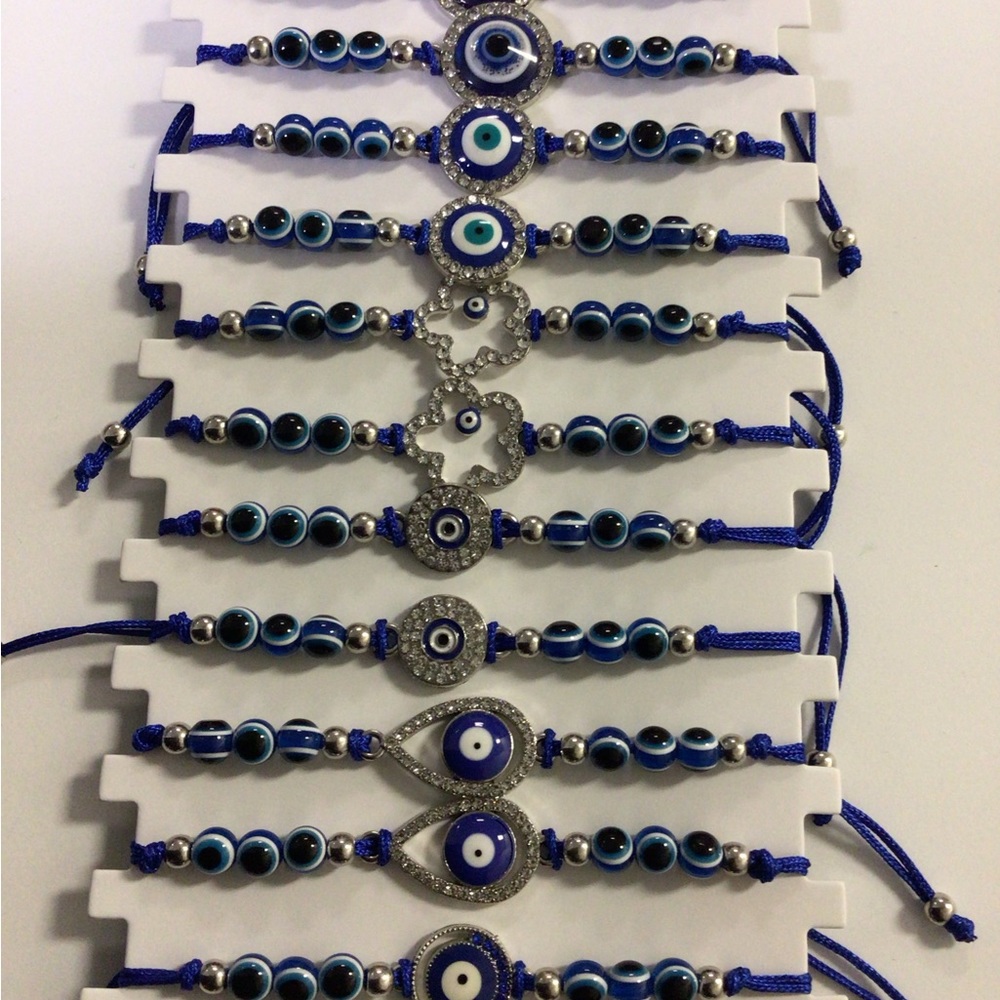 adjustable turkish eye bracelets